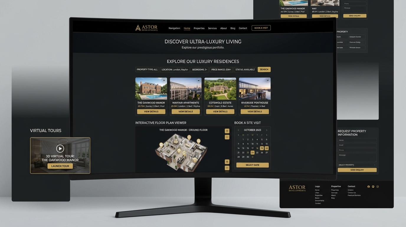 Real Estate UI Showcase
